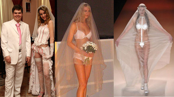 ТОП жутких свадебных платьев