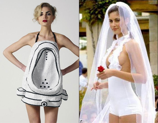 ТОП жутких свадебных платьев