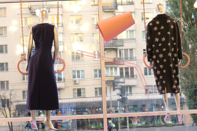 Роботи українських дизайнерів прикрасили вітрини модних бутиків
