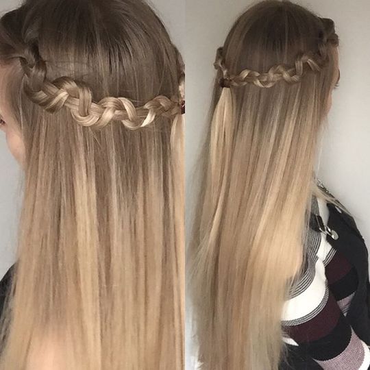 15 идей для прически с косой на длинные волосы