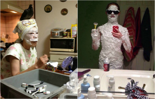 Девушки собираются на свидание