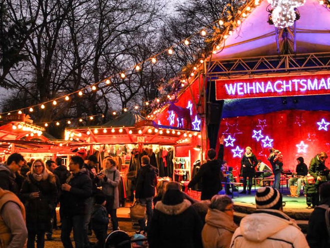 Різдвяні ярмарки: Weihnachtsmarkt am K&ouml;lner Dom