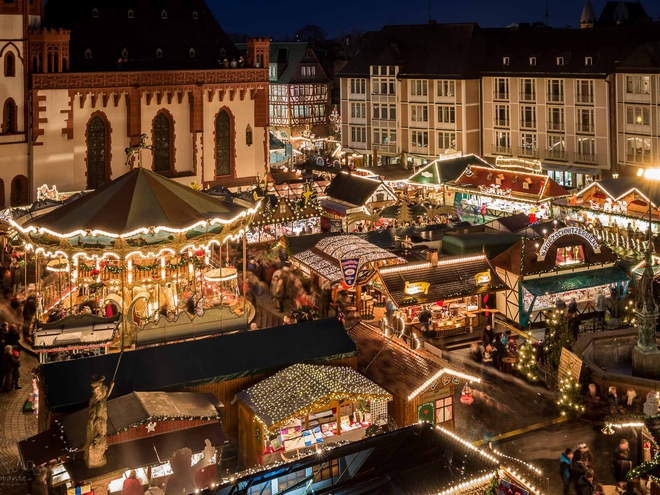 Різдвяні ярмарки: Рождествеские ярмарки: Frankfurter Weihnachtsmarkt