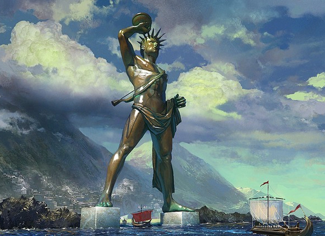 В Греции воссоздадут статую Колосса Родосского