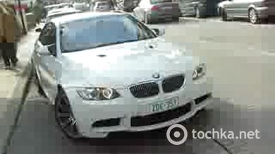 White New BMW M3 E92