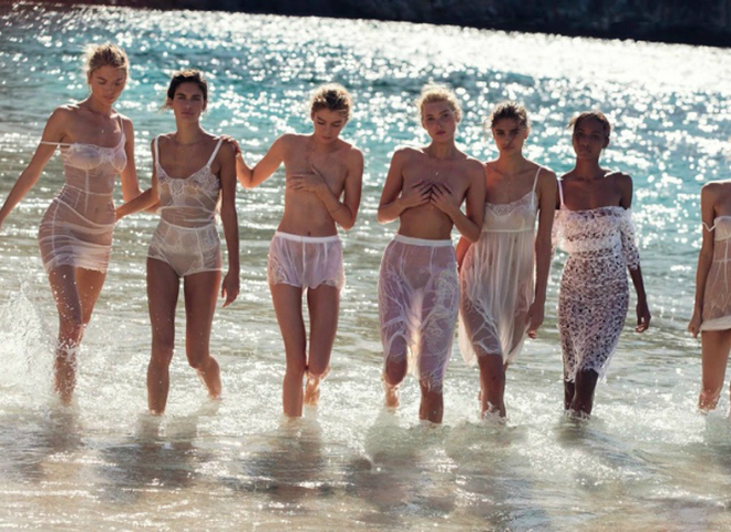Ангелы Victoria's Secret для Vogue Spain