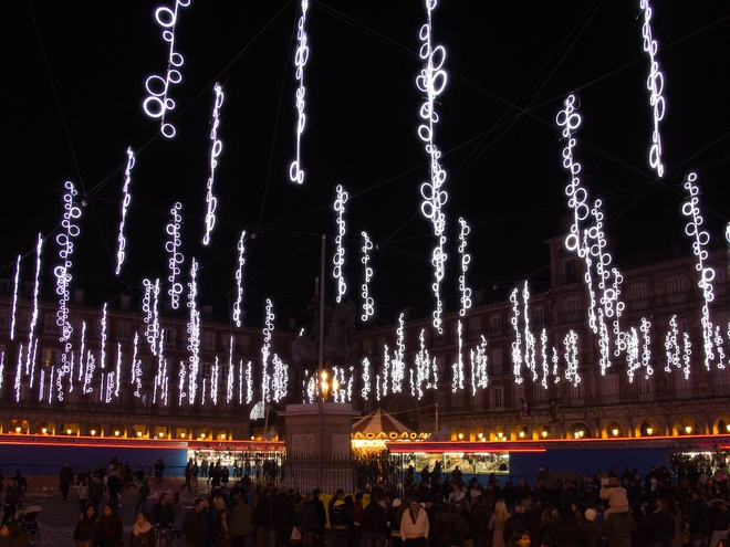 Різдвяні ярмарки: Mercado navide&ntilde;o en la Plaza Mayor