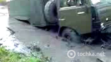 Камаз и грязь