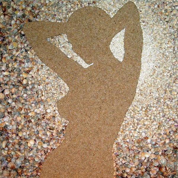 Потрясающие картины из морского песка и ракушек Светланы Иванченко