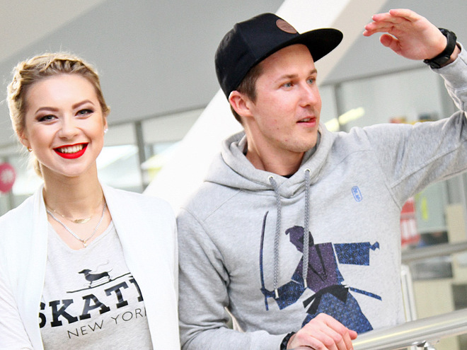 Дима Обризан и Полина Логунова