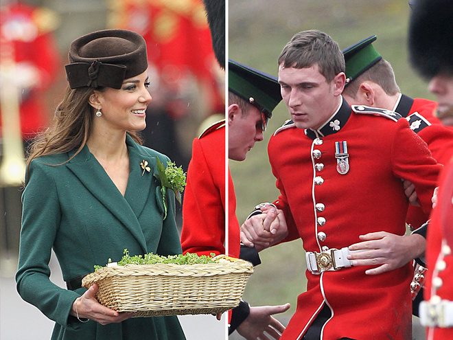 Кейт Миддлтон довела офицера до обморока