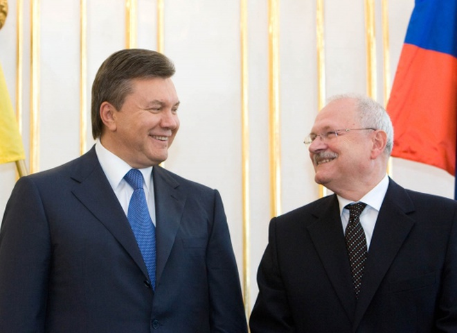 Янукович в Словакии