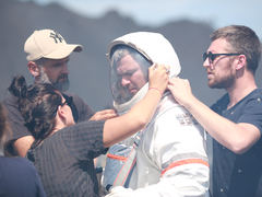 Арсен Мірзоян на зйомках кліпу "Незнайомці"