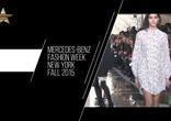 Mercedes Benz Fashion Week New York Fall 2015 Highlights
