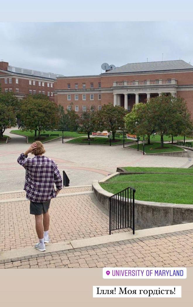 Старший сын Кати Осадчей