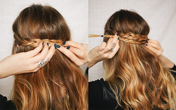 Прическа в стиле Бохо