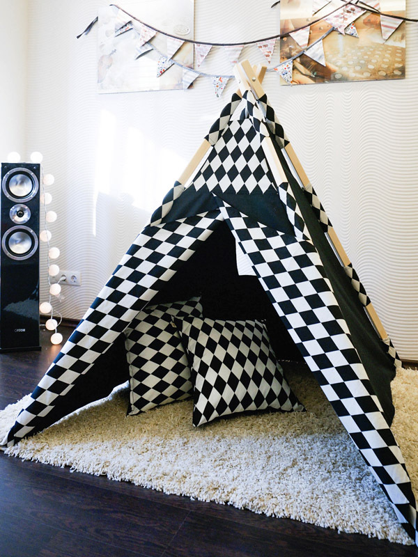 Типи - модные идеи для дома и загородного отдыха