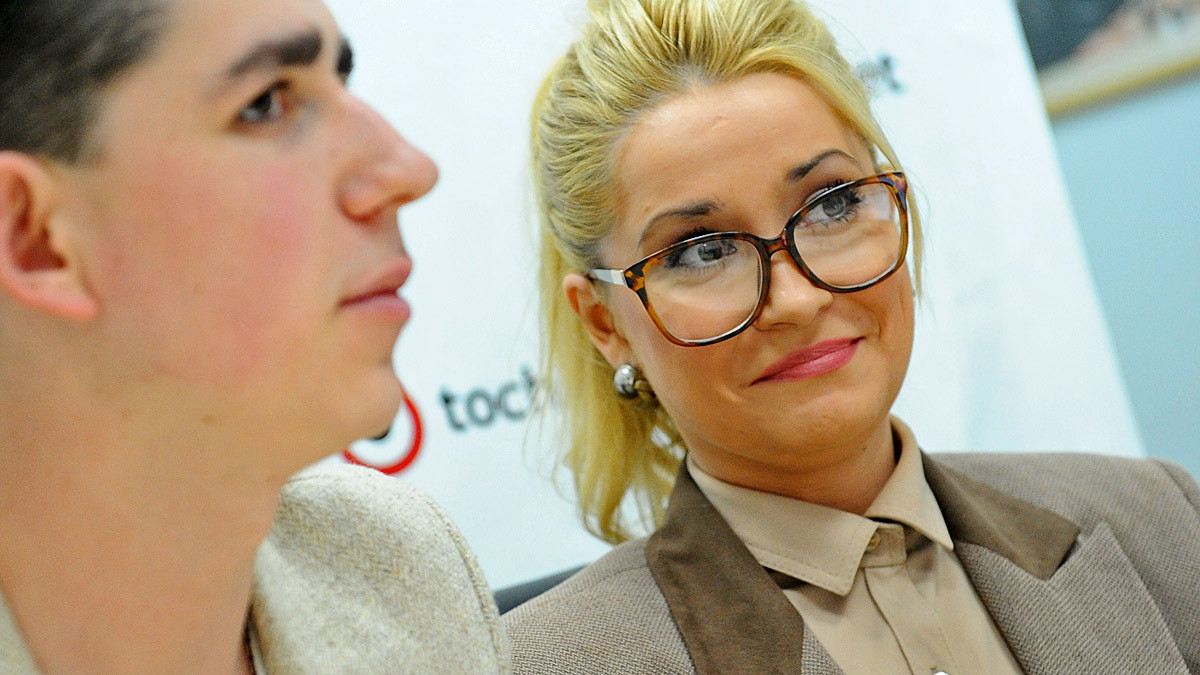 Женя Таллер и Настя Елисеева