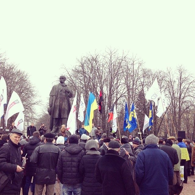 Годовщина Евромайдана: памятные моменты