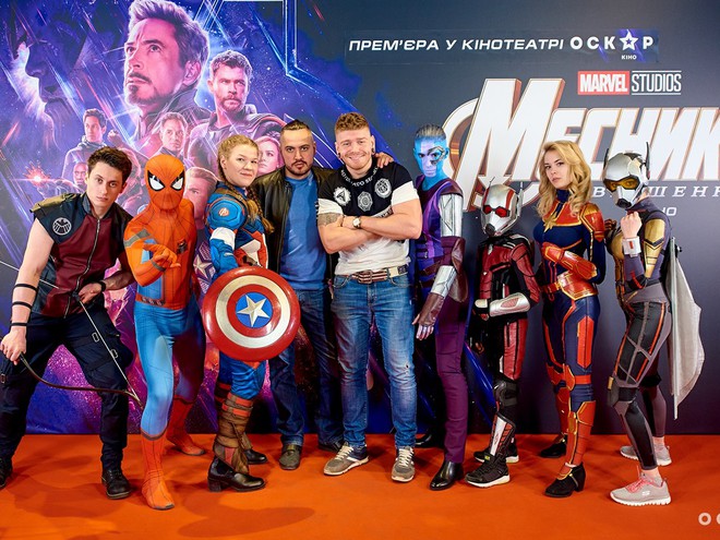 В Киеве состоялась премьера фильма "Мстители: Финал"
