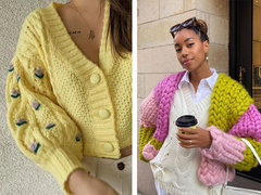 Кардиган с ярким принтом — тренд весна-лето