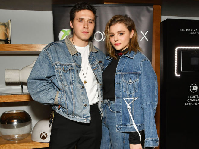 Бруклін Бекхєм і Хлоя Морець