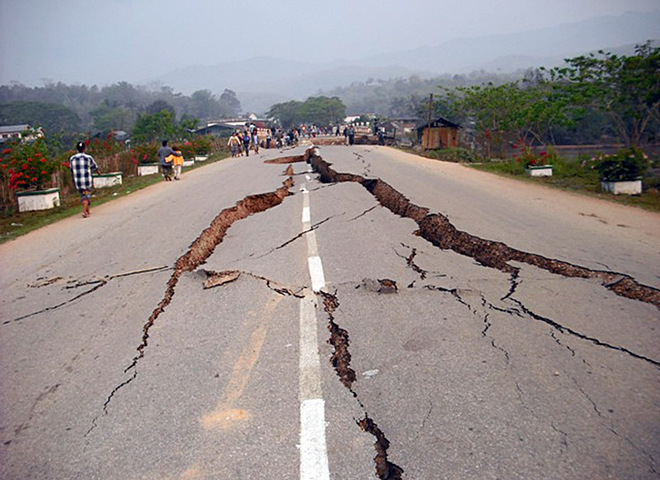 Землетрясение, Мьянма