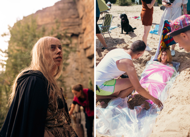 Зйомки серіалу "Дикі"