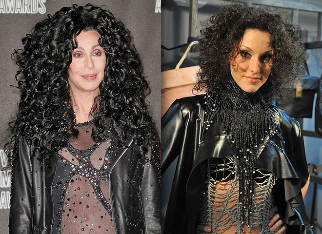 Make Up Cher collage