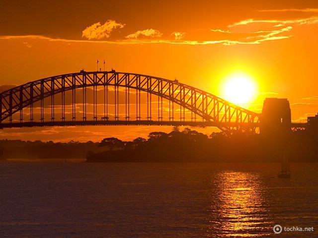 Закаты солнца: Сидней, Австралия