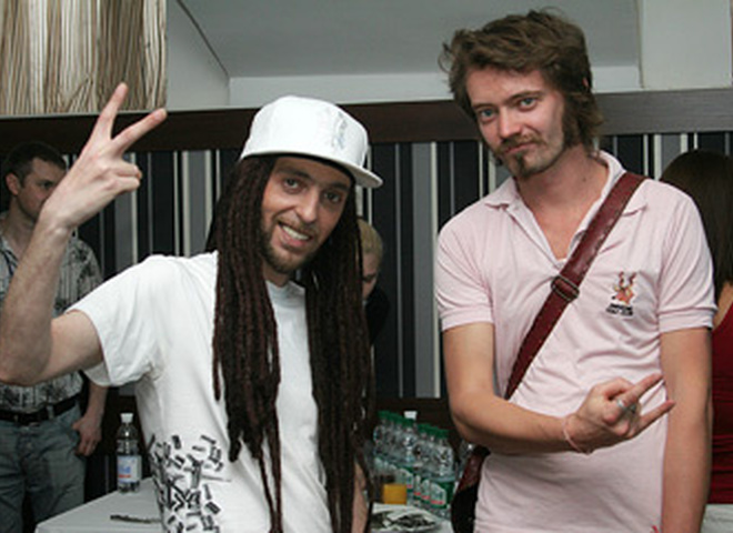 Юрий Хусточка и Мирослав Кувалдин