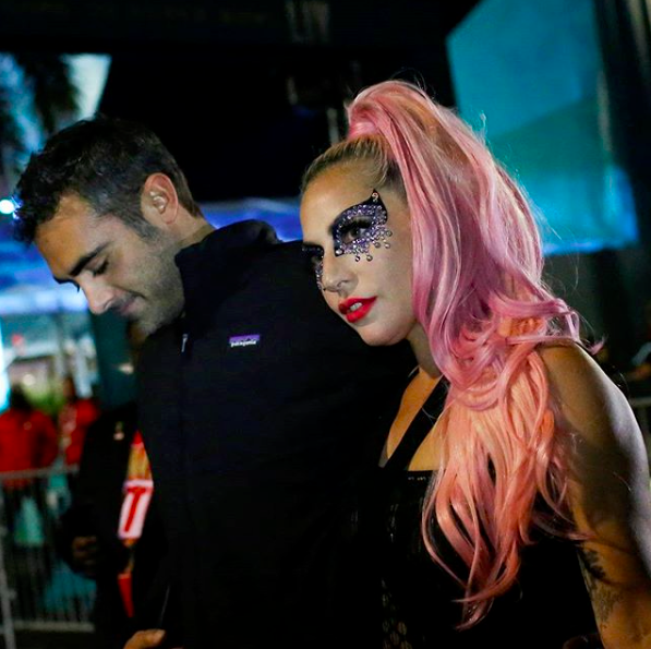 Леди Гага и Майкл Полански на "Суперкубке 2020"