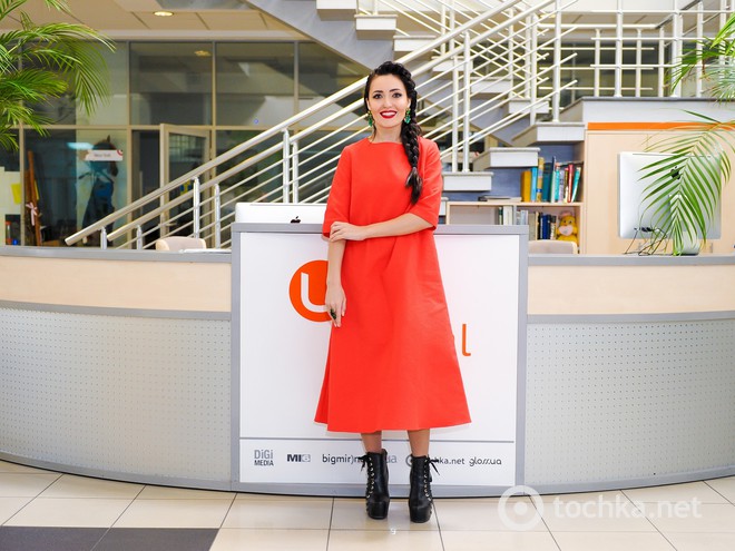 Анна Добриднєва в гостях у tochka.net