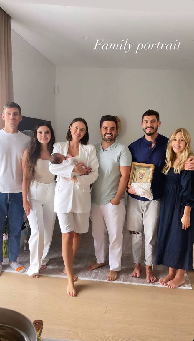 Крестные родители сына Никиты Добрынина и Даши Квитковой