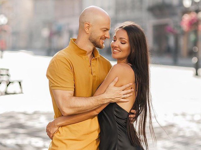 Влад Яма с женой Лилианой