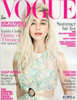 Эмилия Кларк снялась для обложки Vogue UK