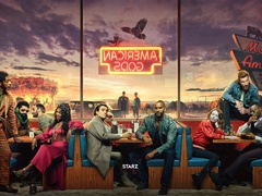 Постер к сериалу "Американские боги"