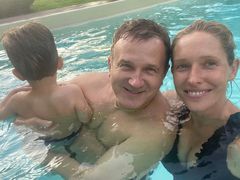 Юрій Горбунов з родиною