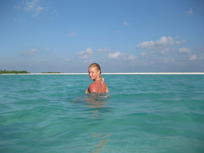 Волочкова на Мальдивах