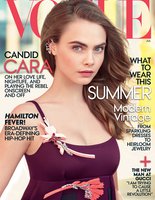 Кара Делевинь для Vogue US Кара Делевинь для Vogue US