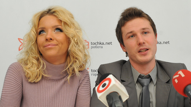 Дмитрий Обризан и Девушка Блонда