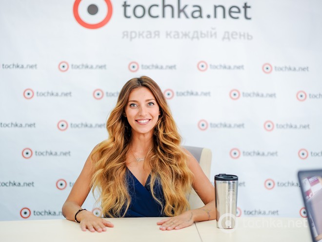 Регина Тодоренко в гостях у tochka.net