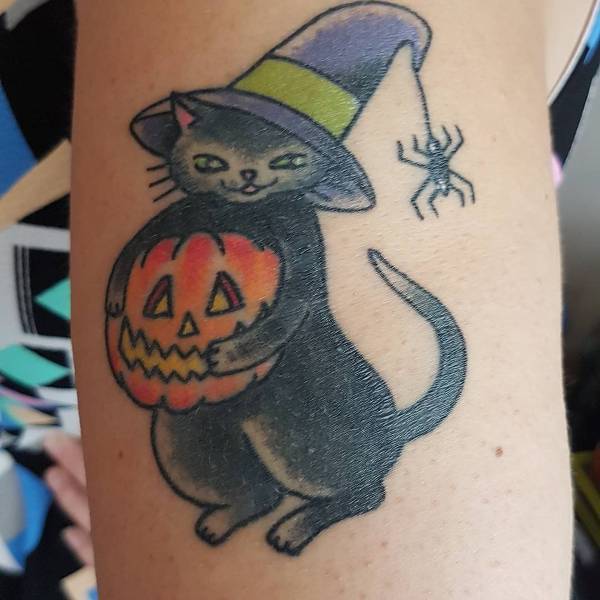Татуировки поклонников Halloween
