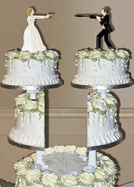 Креативные торты для разводов