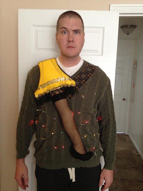 Наступила пора делать оригинальный свитер для Новогоднего корпоратива