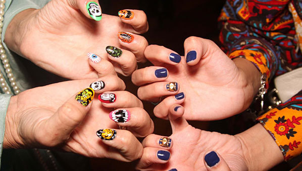 Маникюр на Хэллоуин 2016