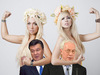Азаров и Femen