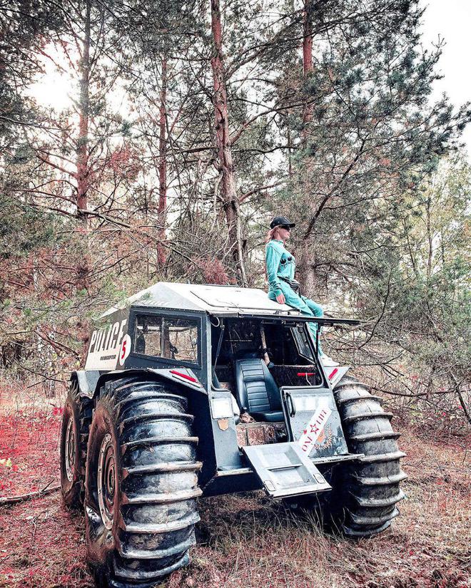 Слава Камінська в Чорнобилі
