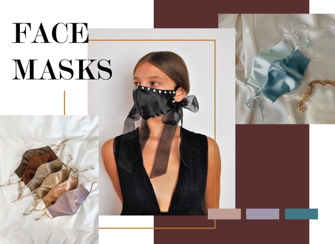 Модные маски многоразового использования