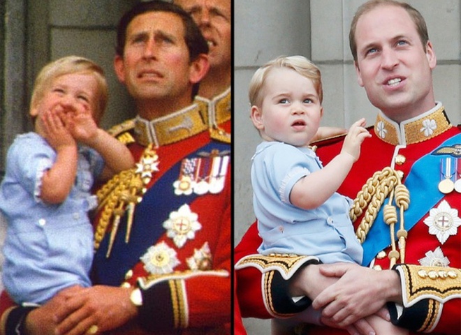 принц Чарльз и принц Уильям